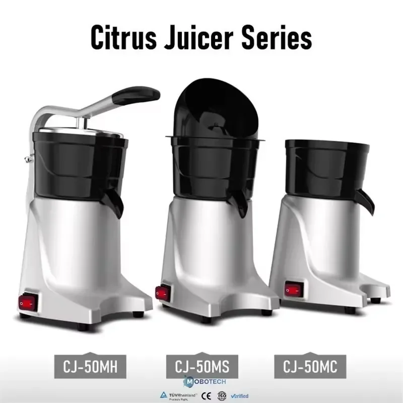 Commercial Automatic Orange Juicer High Speed Citrus Squeezer Machine for Restaurant Cafe Bar Professional Fruit Press