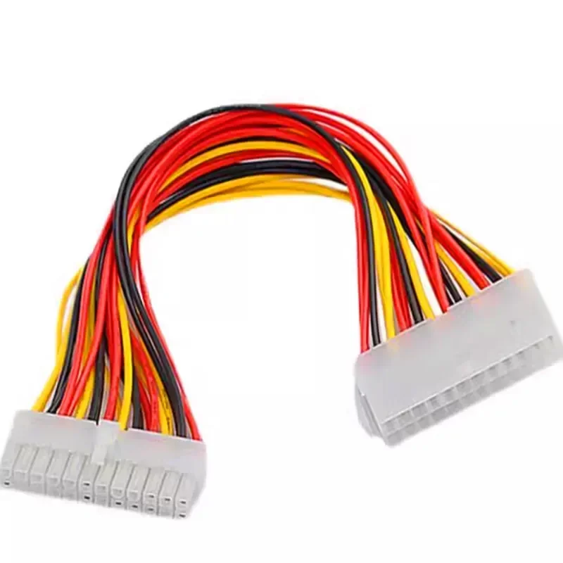 for Host Power Supply 24P Extension Cable 24 Pin Main Board ATX Power Supply 24 Pin Extension Cable