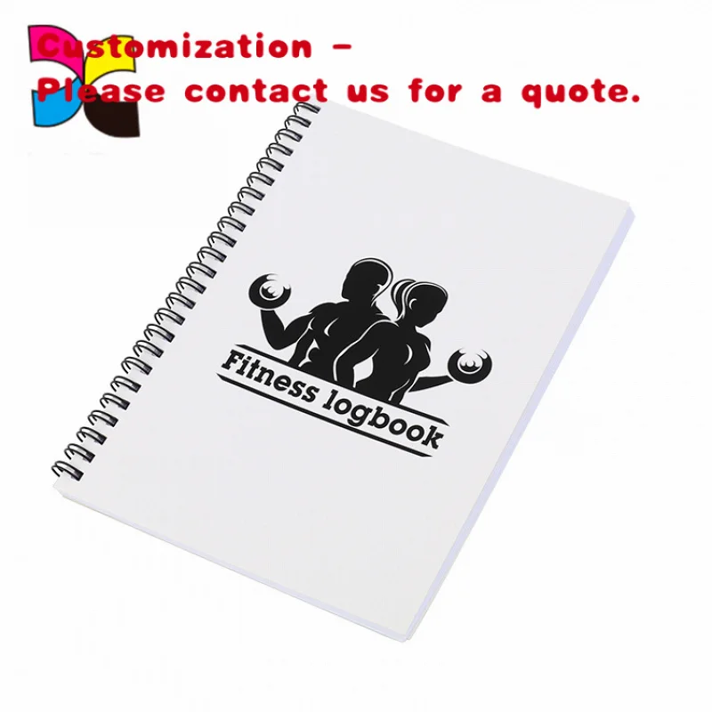 custom.Coated Paper Cover Notebook OEM Exercise Planner Foil Daily Planner