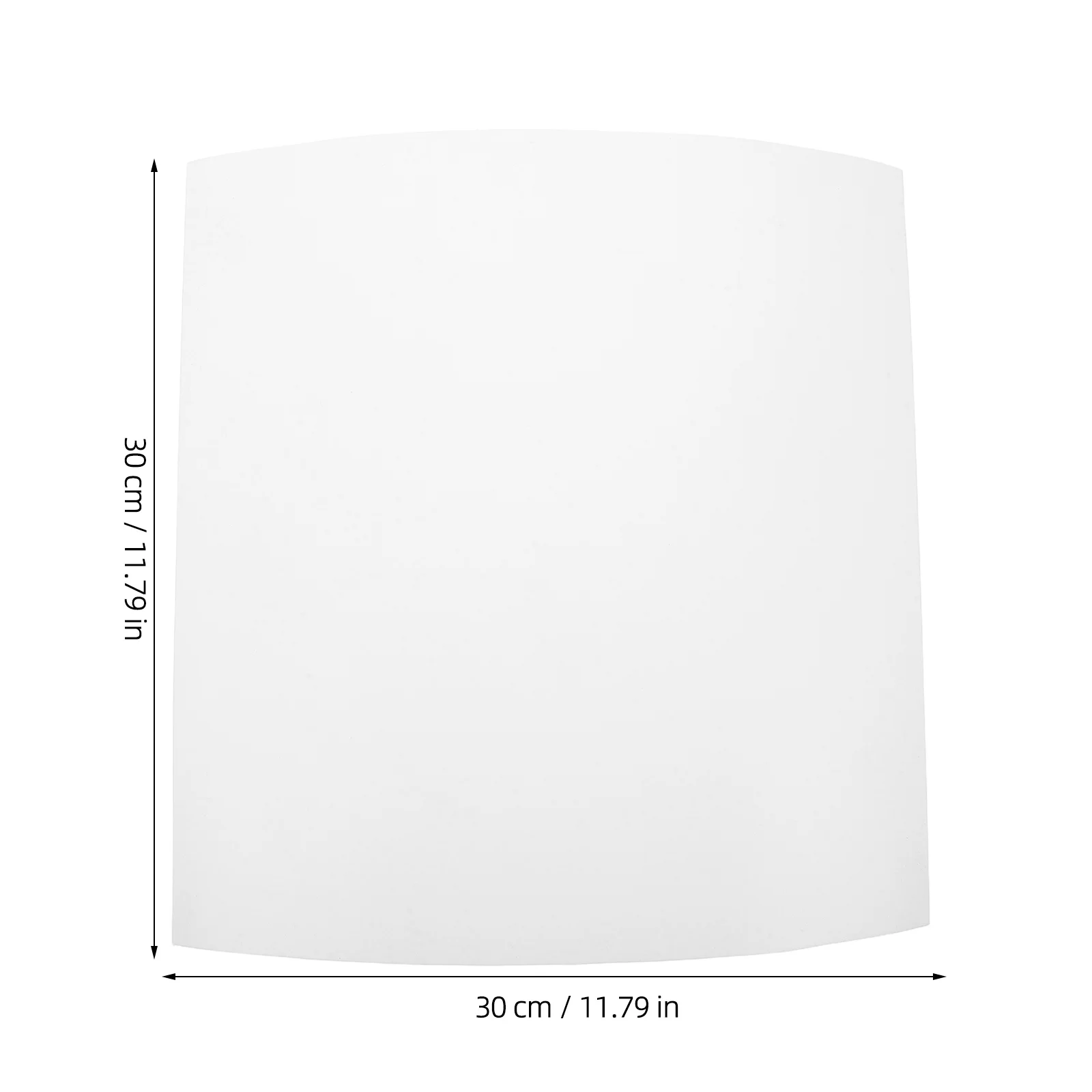 Frosted Acrylic Lampshade Diffuser LED Ceiling Light Covers Anti-Glare Soft Light Wide Usage for Home Office Hospital