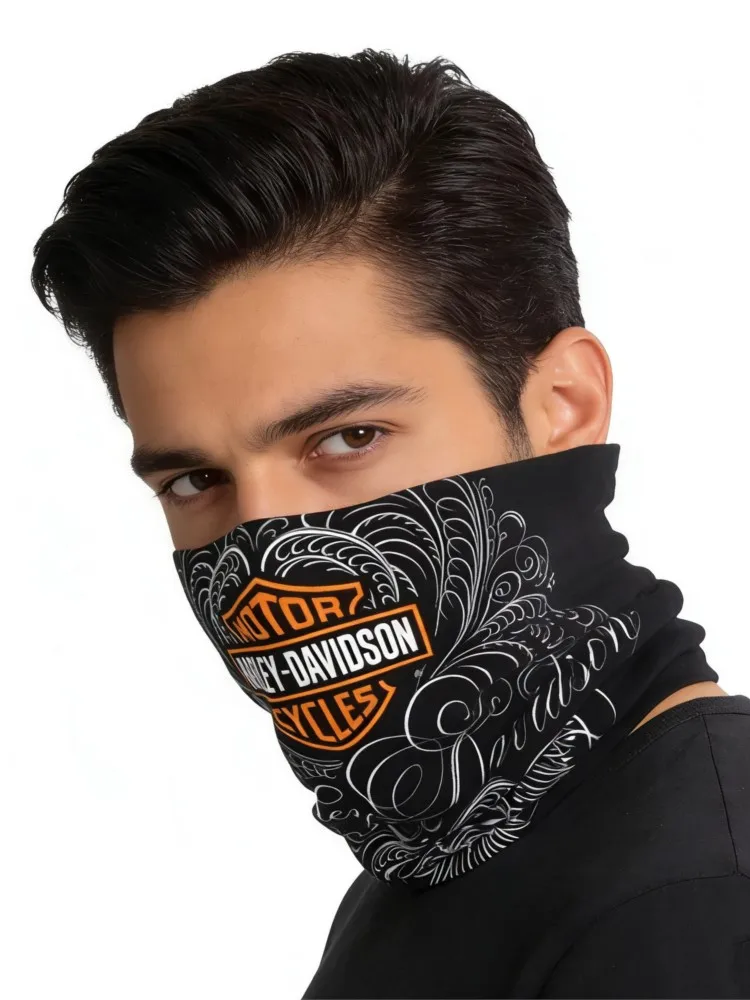 AliExpress harley davidson For Harley Davidson Motorcycle Sunscreen Mask Men's And Women's Sport Cycling Ice Silk Headscarf Windproof Scarf Face Mask Scarf