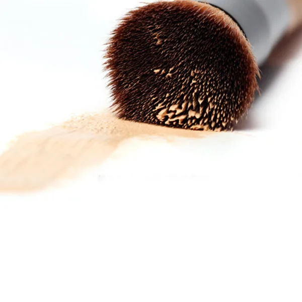 

Bezel Style Foundation Makeup Brush Face Tool Wood Aluminum Handle Random .3Cm Professional Personal Use