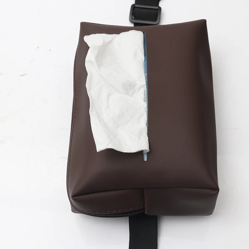 New high-end popular car seat accessory-rear tissue holder tissue storage box tissue bag For Alfa Romeo Aston Martin Autozam