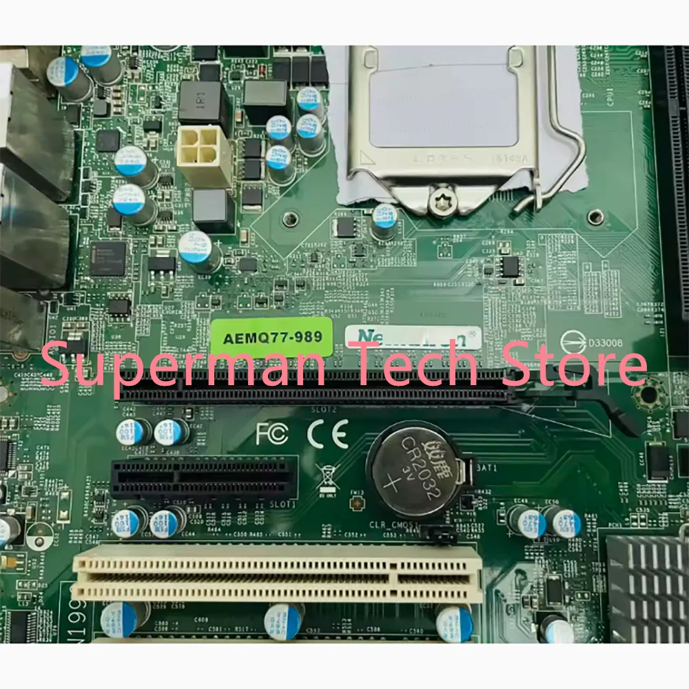 

Original MS-98A9 industrial control motherboard AEMQ77-989