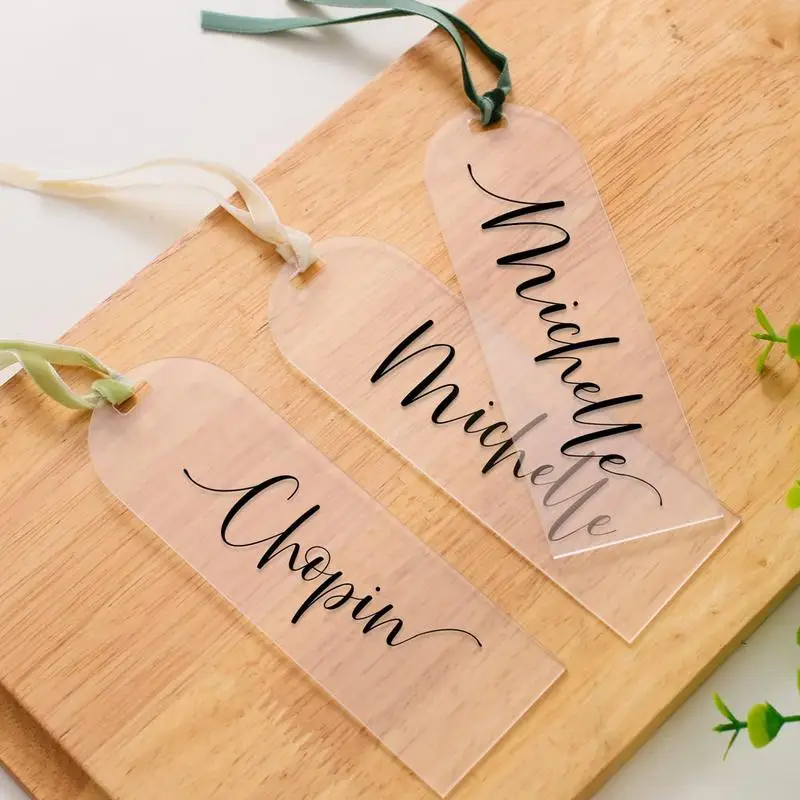 Acrylic Blank Bookmark Clear Blanks Bookmarks Reusable Acrylic Book Markers For Classroom Projects Card And Gift Sign Present