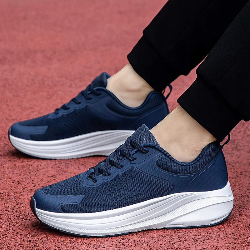 

Новые качественные мужские кроссовки: дышащие, сетчатые, повседневные, спортивные, легкие, универсальные, для осеннего сезона