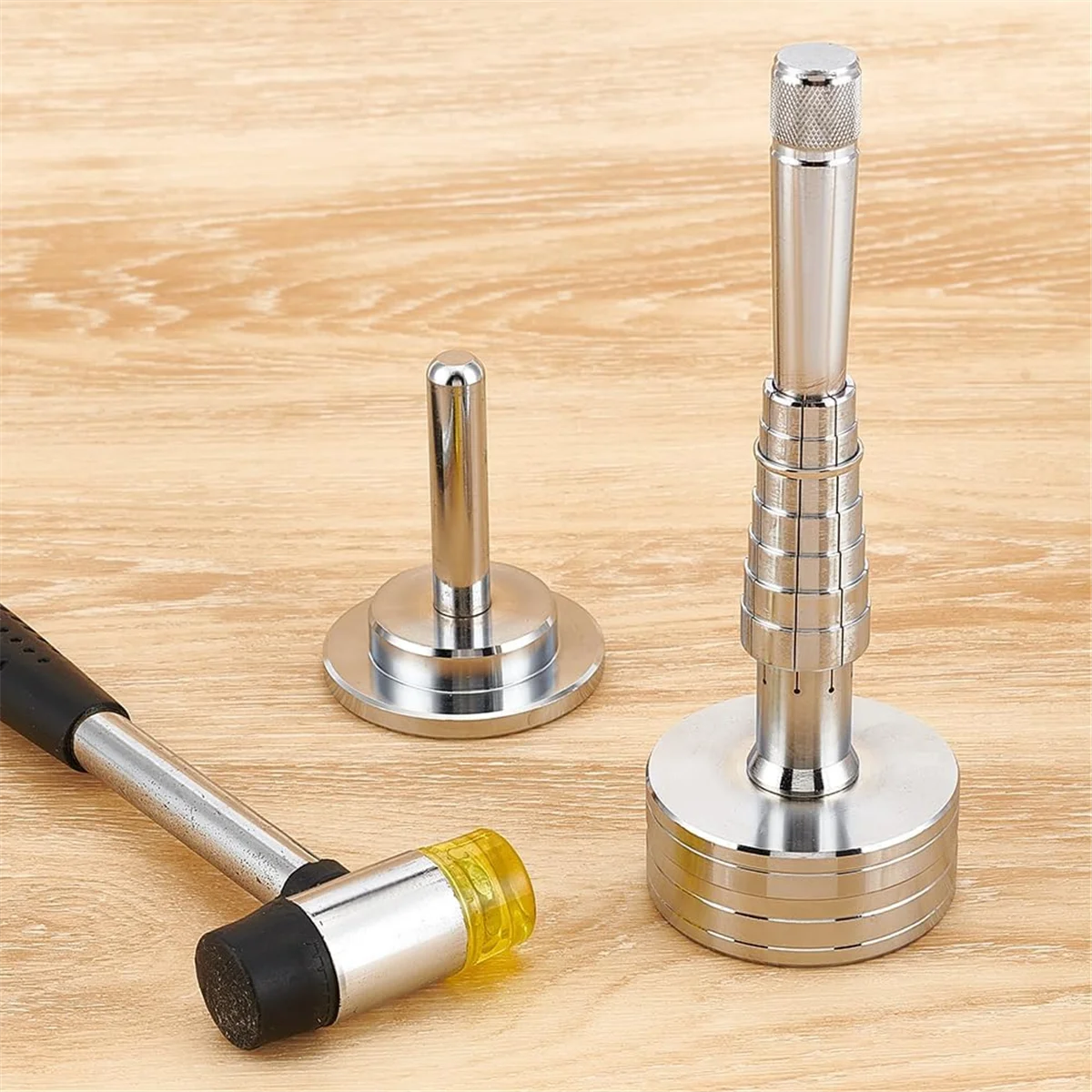 

AA25 1Set Jewelry Tools Zinc Alloy Ring Stretcher Reducer Enlarger Size Adjustment Tool for Jewelry Repair
