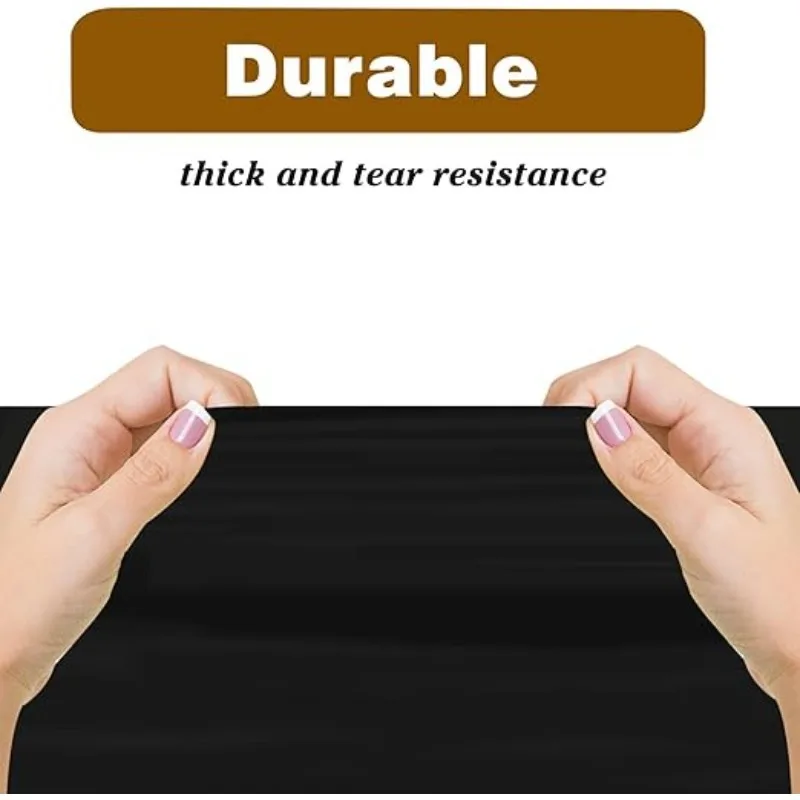 4Pcs Multipurpose Disposable Tablecloths 137×183cm, Practical for All Kinds of Themed Celebration Decoration.