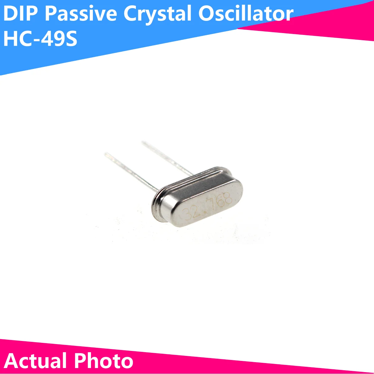 

10PCS DIP 11.0592M 12M 12.88M 13.56M 25M 30M 32.768M 40M Passive Crystal Oscillator HC-49S Type