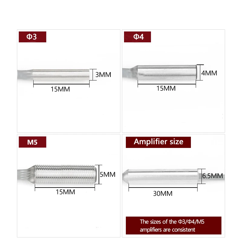 Small ultra-short proximity switch sensor, split and separate type, m3m4m5 inductive metal sensing