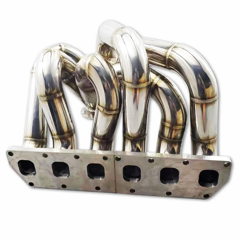 Turbo manifold For/VW R32 MK5 3.2L 2006- Automobile System Stainless Steel Exhaust Pipe