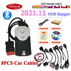 2021.11 Keygen Best V3.0 NEW VCI VD DS150E Cdp Bluetooth for Tnesf Delphis Orpdc Car Truck Obd2 Diagnostic Tools Auto Scanner