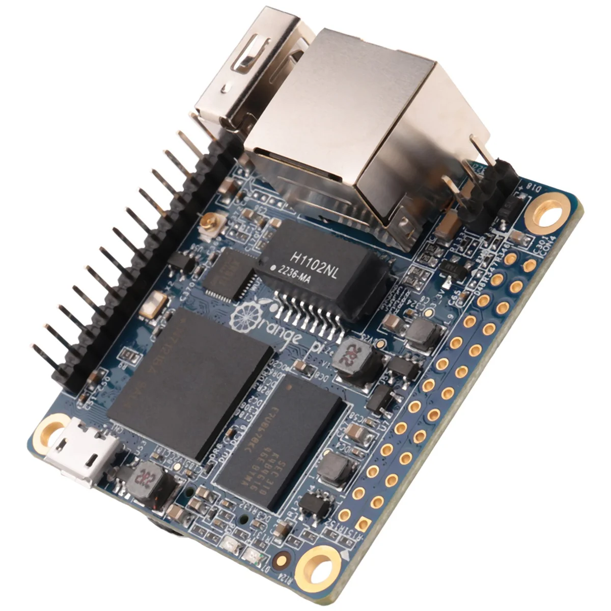 for Orange Pi Zero LTS 512MB H2+ Quad Core Open Source Mini Development Board,Support 100M Ethernet Port and Wifi