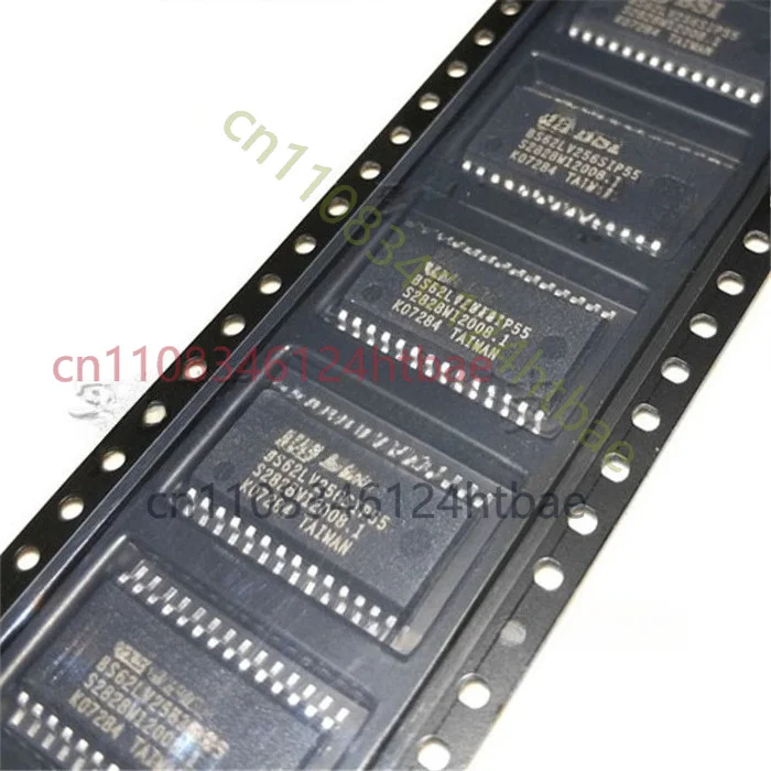 

5PCS BS62LV256SIP55 SOP28 Ultra low power consumption CMOS SRAM 32K ×8 new
