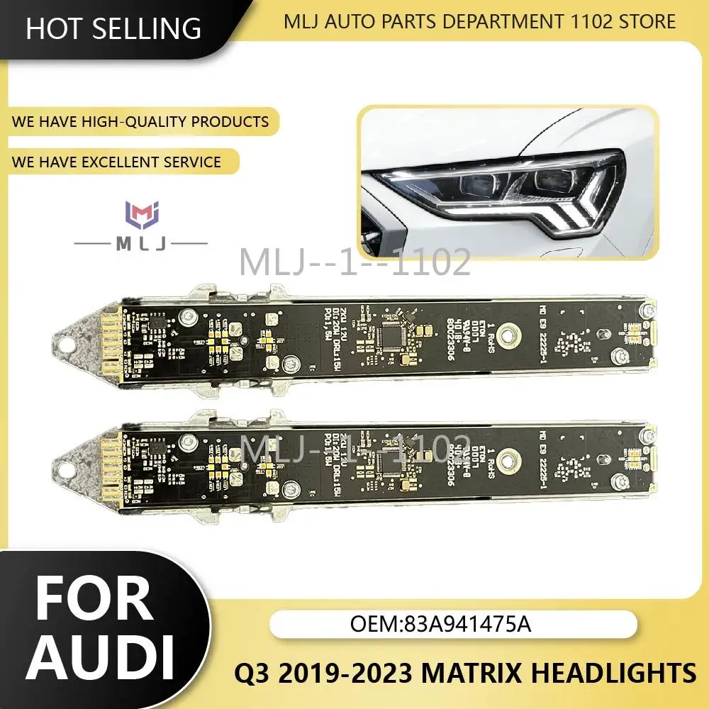 

83A941475A FOR Audi Q3 Matrix 2019-2023 Car Accessories Headlight LED Angel Eye Ballast Module DRL Daytime Running Light Module