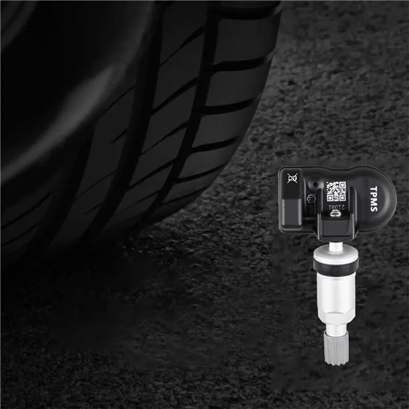 12Pcs Programming MX Sensor TPMS Tire Pressure Monitor Sensor 315MHZ 433MHZ Universal 2 In 1 Repair Tool Silver-A08Q