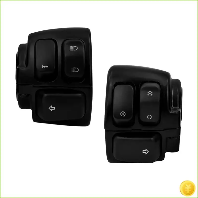 

Motorcycle Handlebar Switches Control For Softail Dyna Sportster V-Rod 1996-2012 Horn Turn Signals Light On/Off Switch