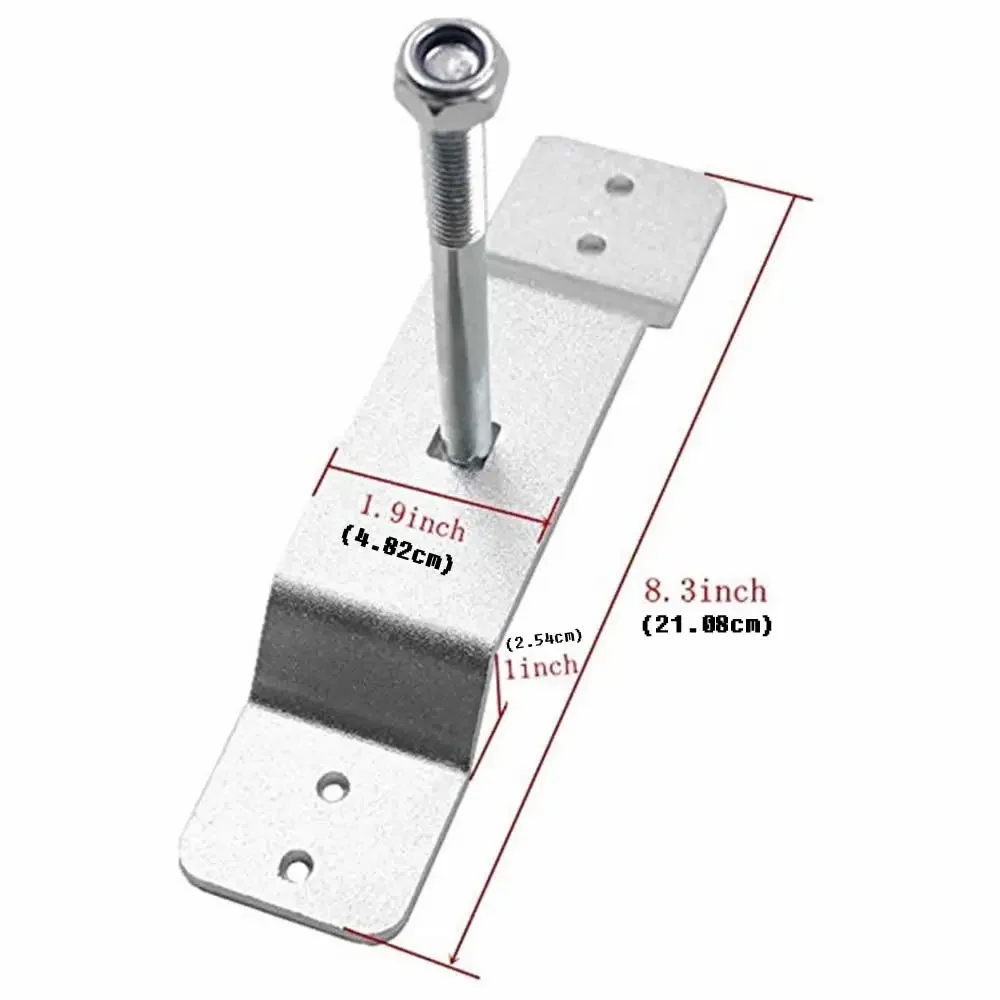 Remorque de fret utilitaire avec support de roue de rechange fermé, support Electrolux, support rapide, montez votre véhicule de secours directement au mur