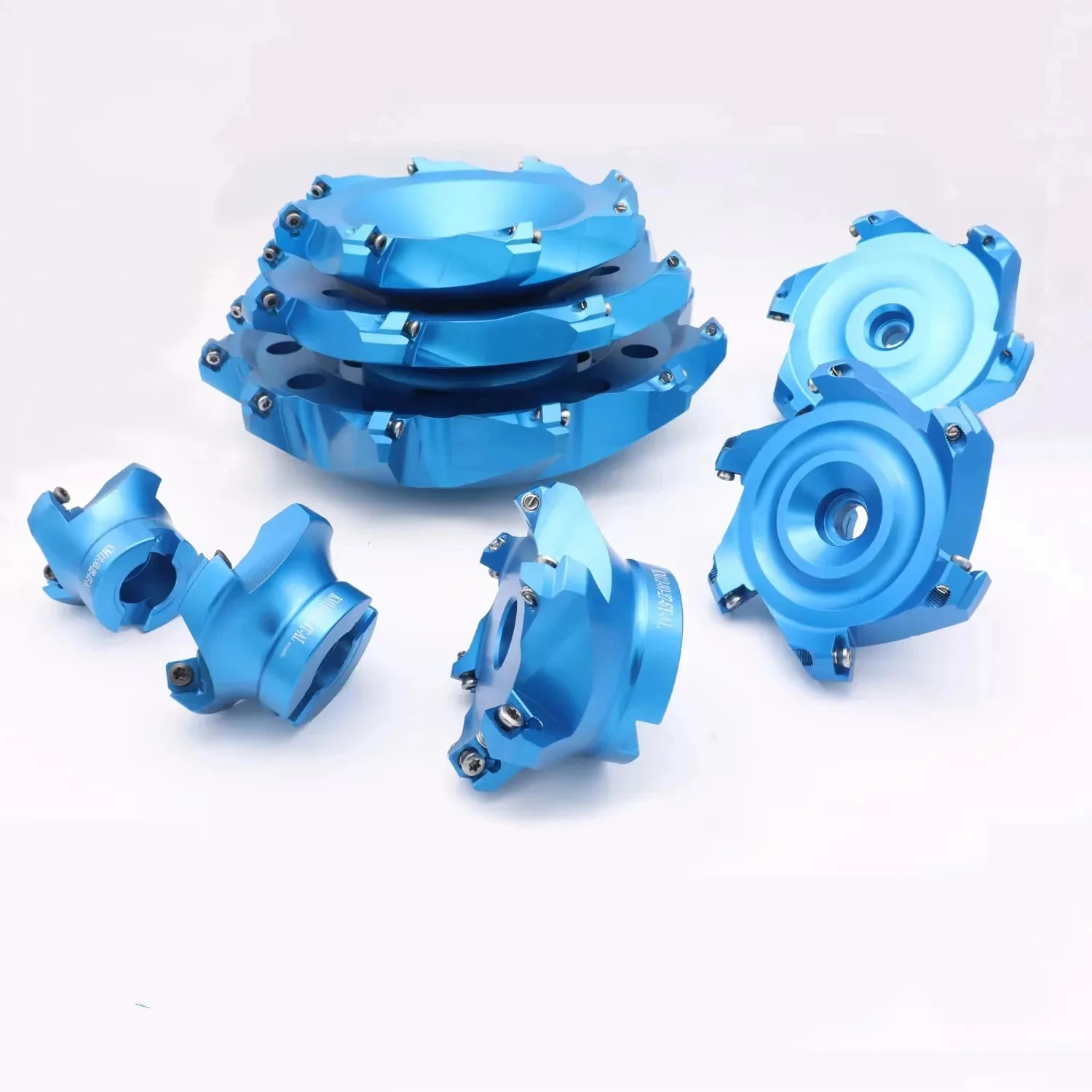 KM12- 45 ° aluminum flat milling cutter, suitable for SEKT1204 blade BAP400R 90 degree right angle aluminum alloy flying cutter