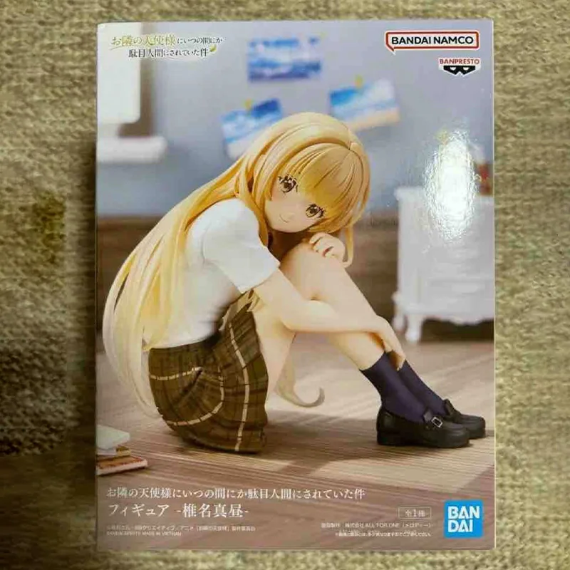 

in stock Original Genuine BANDAI NAMCO BANPRESTO The Angel Next Door Spoils Me Rotten shiina mahiru Collector Figurine Toys gift