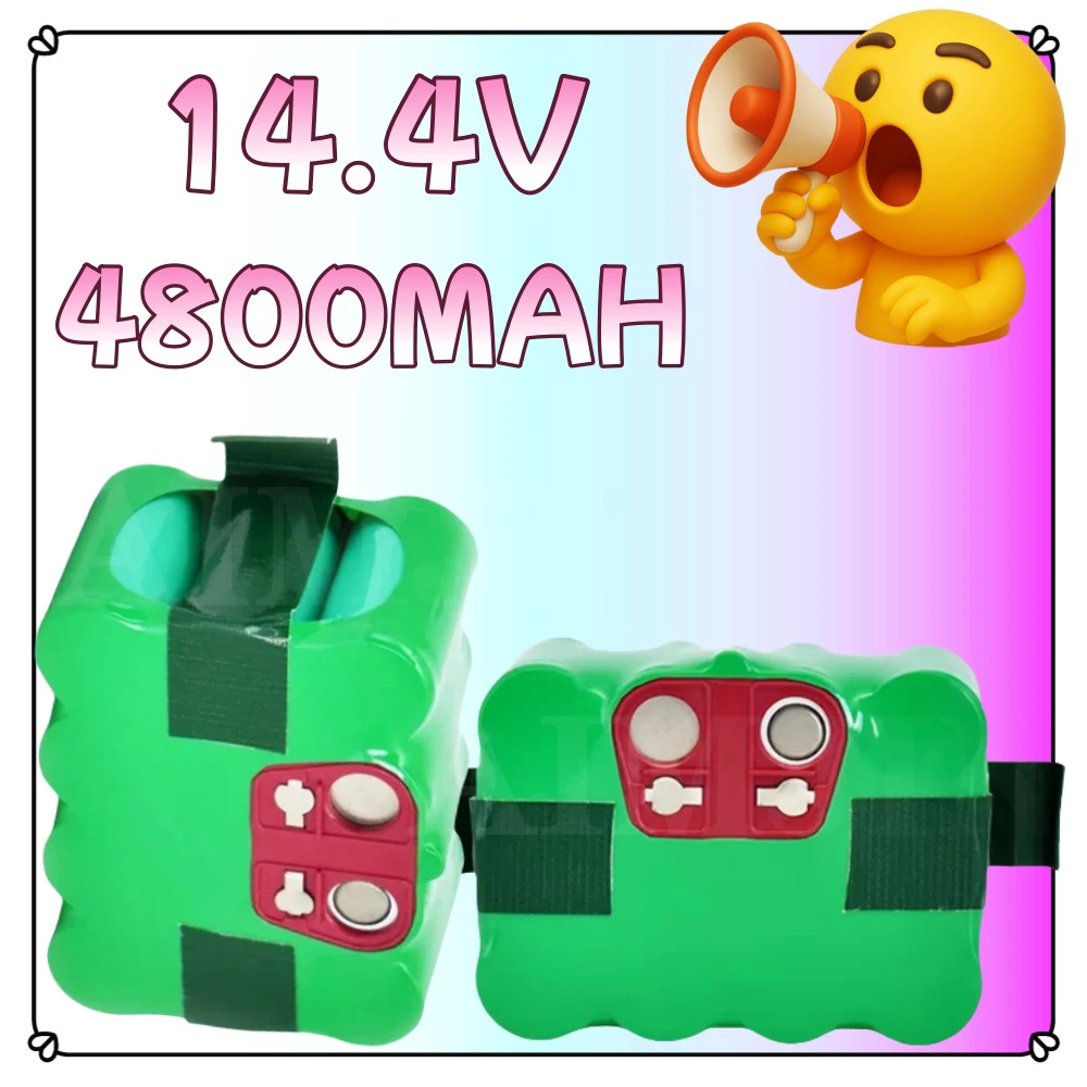 

rechargeable battery pack SC Ni-MH 14.4V 4800mAh for KV8 XR210 XR510 XR210A XR210B XR510B XR510D Vacuum Cleaner Sweeping Robot