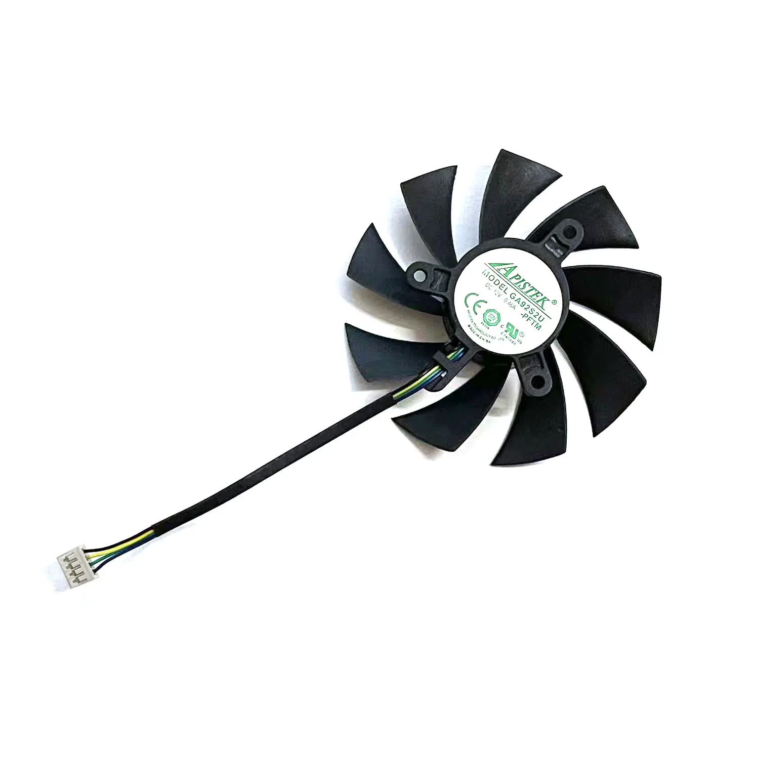 

For Dell GeForce GTX1660 1660ti 1660 SUPER OEM OC graphics card replacement Brand new 85MM 4PIN GA92S2U GTX1660 GPU fan