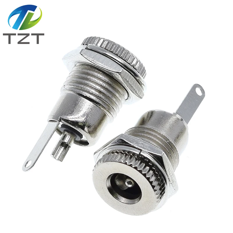 1/5 шт./лот DC099 5,5 мм x 2,1 мм разъем питания постоянного тока, гнездовой разъем для монтажа на панели, металлический разъем DC-099 с открытым отверстием 11 мм 5,5*2,1 5,5*2,5 1/5 шт./лот DC099 5,5 мм x 2,1 мм разъем питания постоянного тока, гнездовой разъем для монтажа на панели, металлический разъем DC-099 с открытым отверстием 11 мм 5,5*2,1 5,5*2,5