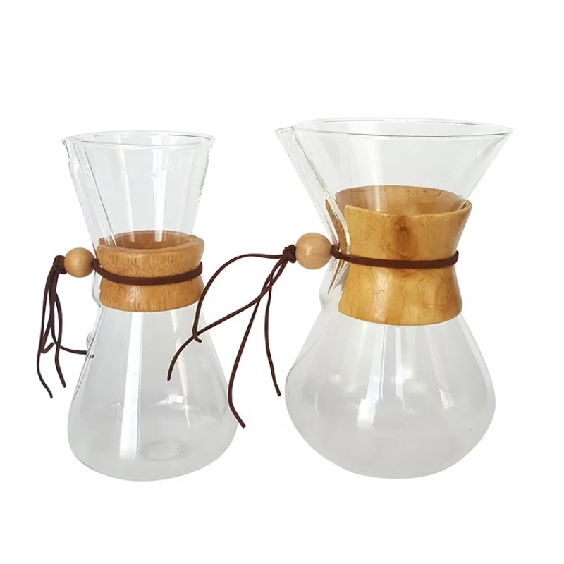Environmentally friendly 1000ml cold brew coffee drip filter glass bottle set with stainless steel hand brew coffee pot