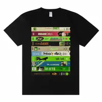 Charli XCX Bratalbum graphic T-shirt hip-hop retro style oversized fan gift streetwear