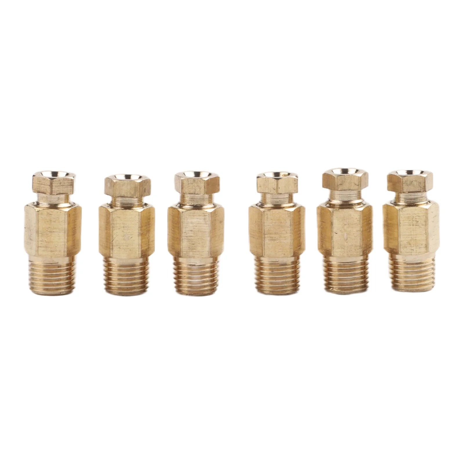 For Oil Transfer Compression Fittings Brass Compression Fittings For Pipes Thread Compatibility Reliable Performance