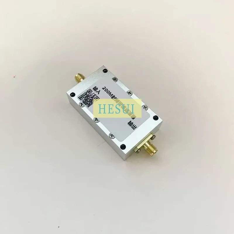 200MHz RF Bandpass Filter intermediate frequency filter, harmonic filter, low frequency BPF working bandwidth 60MHz