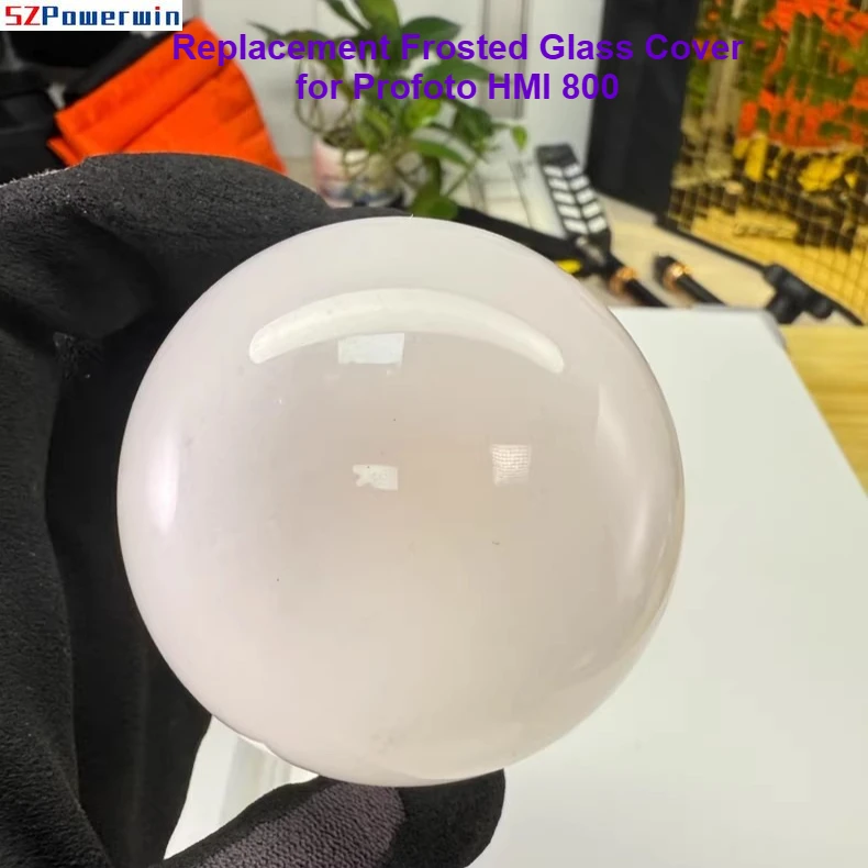 Replacement Frosted Glass Cover for Profoto HMI 800 Fresnel Light Matte Finish Dome Diffuser for Softened Daylight Output