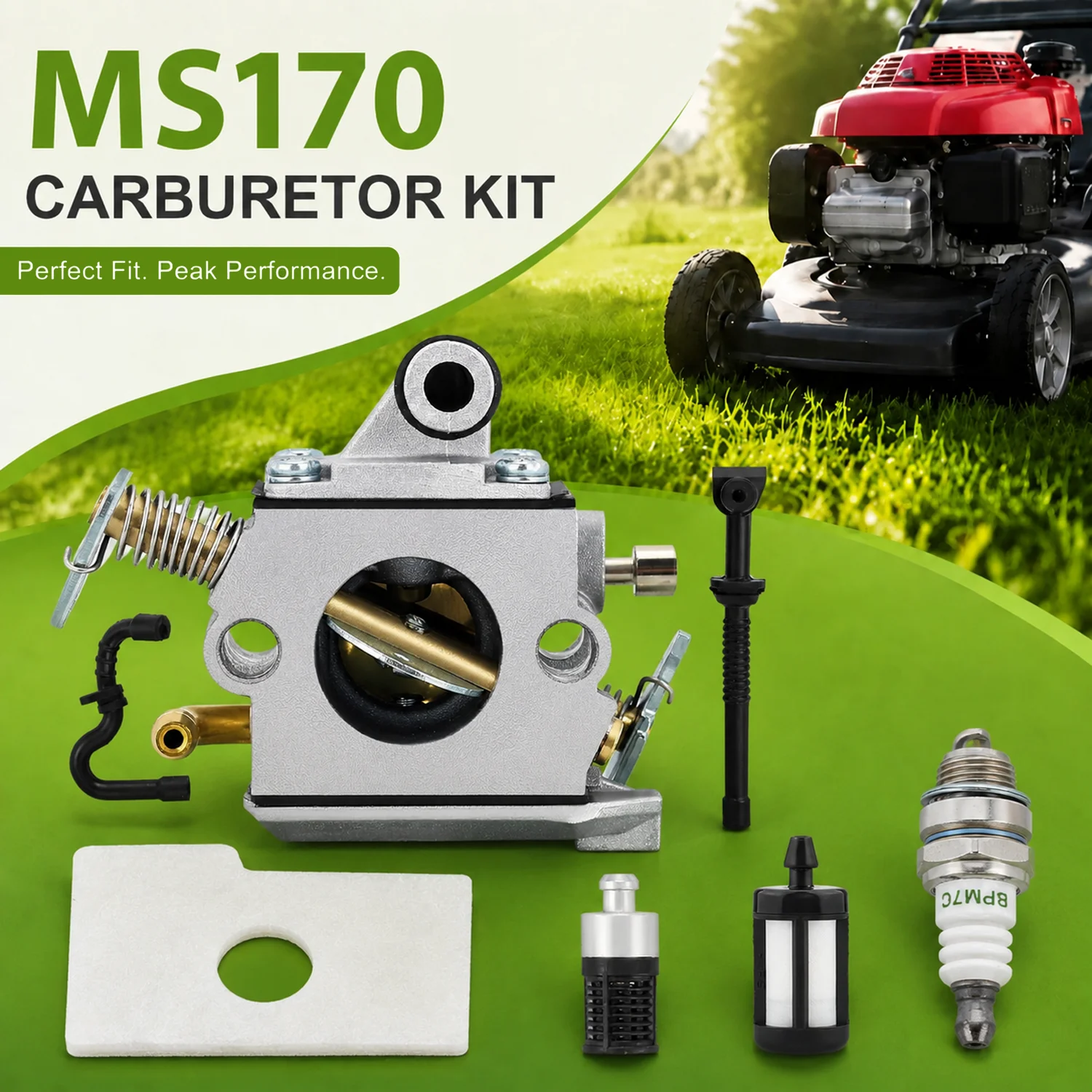 Carburetor Replacement For Stihl MS170 MS180 017 018 Gas Chainsaw Engine Fits Zama C1Q-S57A C1Q-S57B 1130-120-0603 Kit
