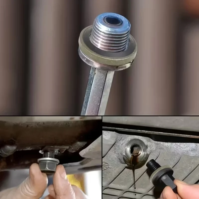 130-delige pakkingset voor oliecarter voor auto's - Inclusief afvoerboutringen, rubberen pakkingen en vervangbare afdichtingen in de maten