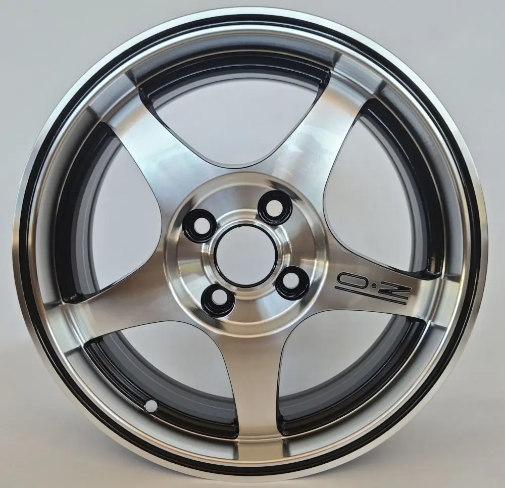 Ruedas de coche TAKA chapadas en Zinc, aleación de aluminio de 15 pulgadas, 35mm ET 100-114,3mm, PCD para coches de pasajeros con 4/5 agujeros, nueva condición