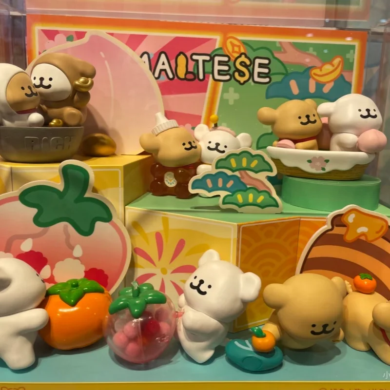 

Мальтийская серия «Удача», слепая коробка, милая коллекционная фигурка удачи, модный декор для рабочего стола, новогодний подарок для коллекционеров игрушек