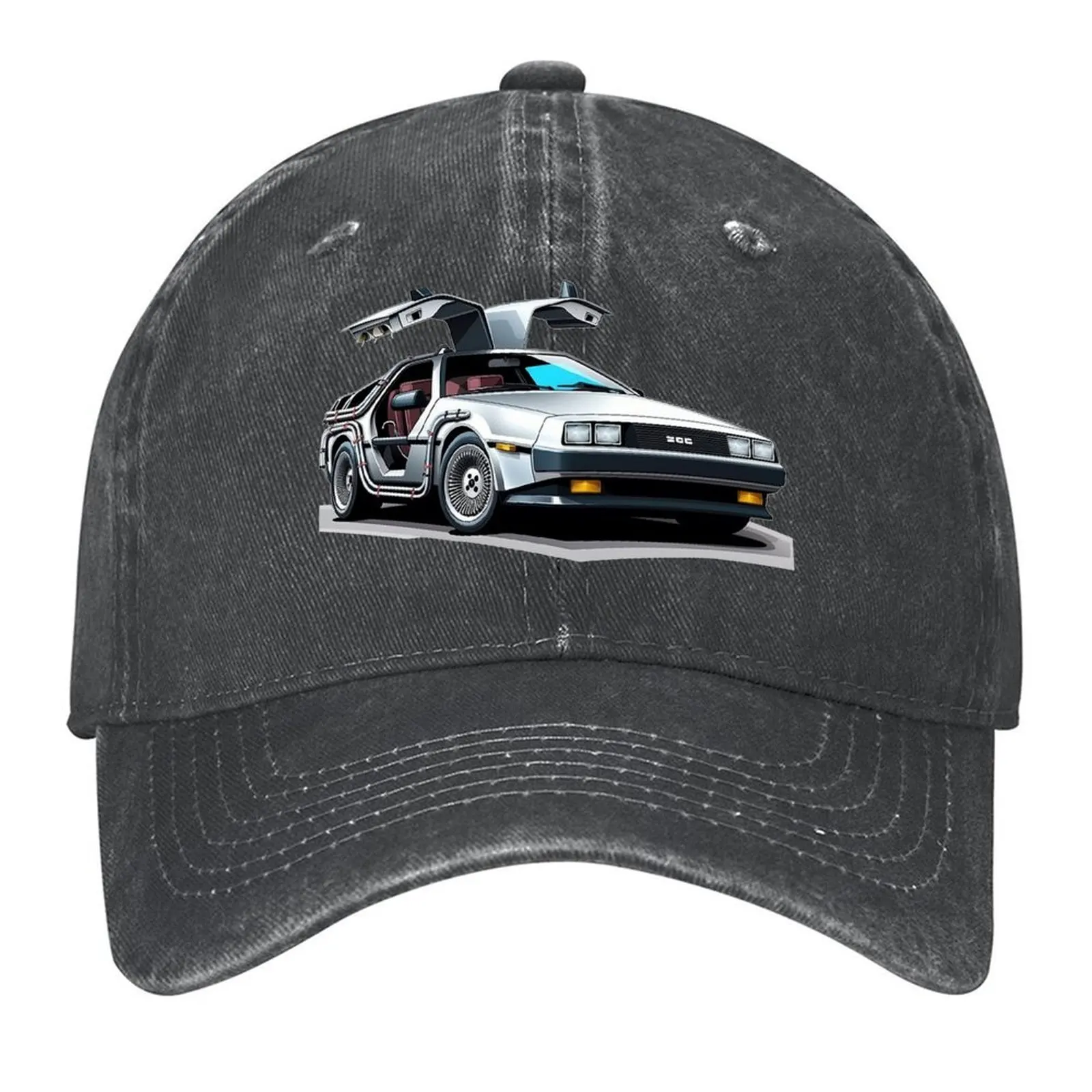 

DeLorean Baseball Cap Bobble Hat hats on offer Trucker Hat Anime Hat Men's Baseball Women's