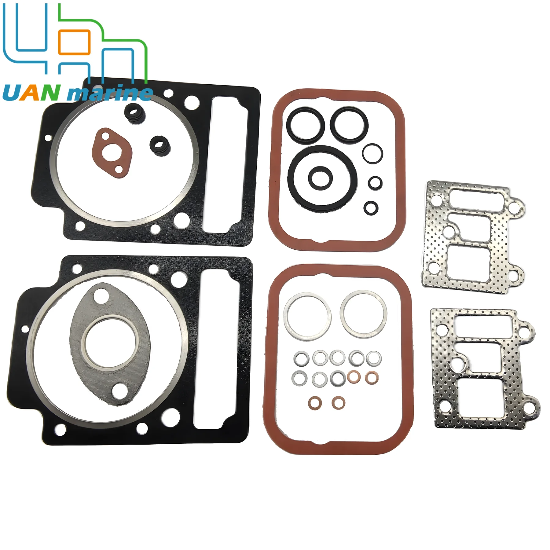 

875553 Head Gasket Kit for Volvo Penta MD11 MD11C MD11D MD17 MD17C MD17D 876376 Orbitrade 21553 Crom Marine 121049