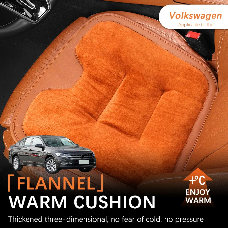 Winter Warm Car Seat Cover Cushion Plush Pad Protector Mat Soft Comfortable Wear-resistant For Volkswagen Bora Interior