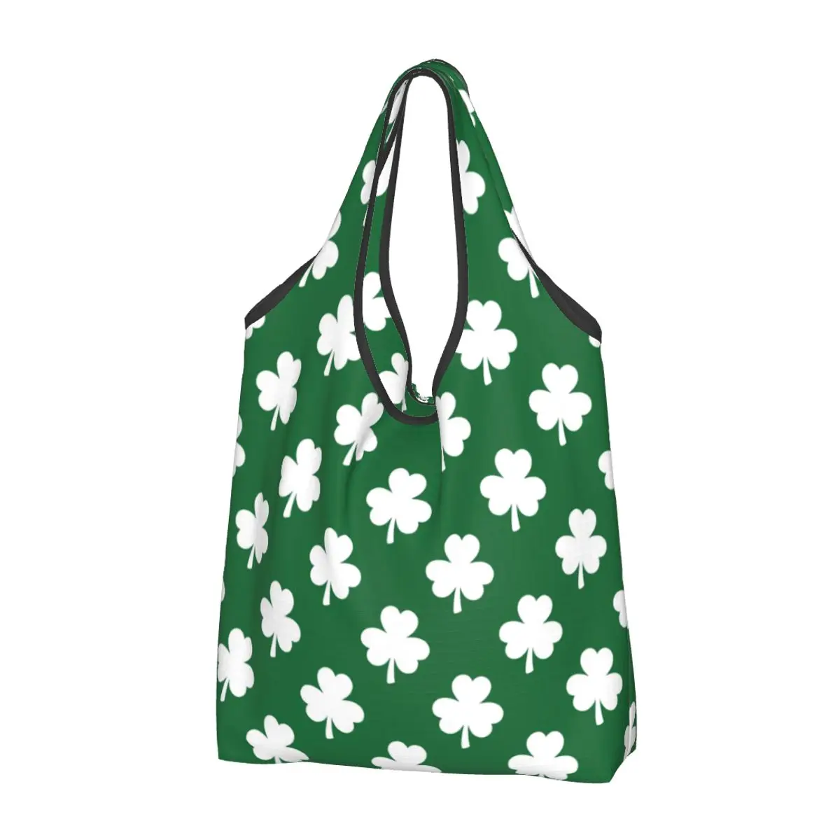 sacolas-de-compras-reutilizaveis-para-o-dia-de-sao-patricio-com-trevo-irlandes-dobraveis-capacidade-de-50lb-ecologicas-e-duraveis