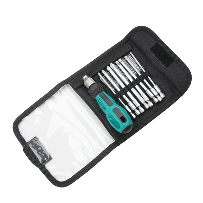 9-In-1 Screwdriver Set Portable Maintenance Tools Eight-Bit Carry-on Bag