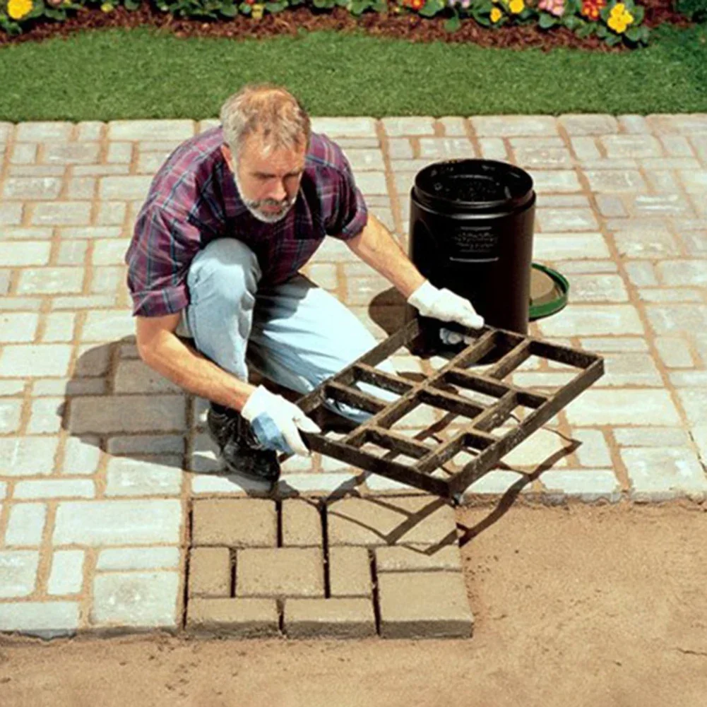 Garden Floor Walk Pavement Mold DIY Manually Paving Cement Stone Road Path Maker