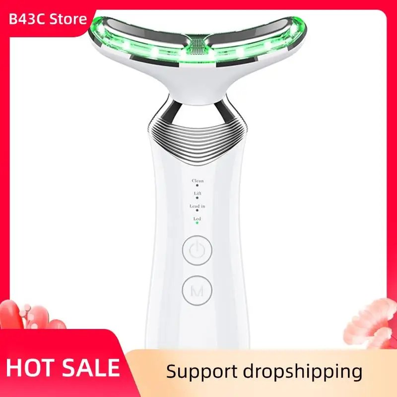 B43C Neck Beauty Device Cervical Massager Multi-Function Neck Massager For Neck And Nasolabial Fold Removal
