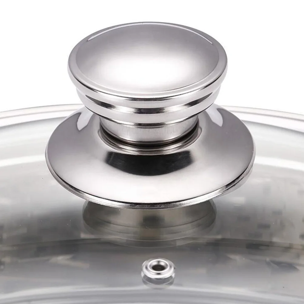 

4Pcs Pot Lid Handles Heat Resistant Pan Cover Handle Replacement Anti-Scald Pan Lid Knob Grip Accessory