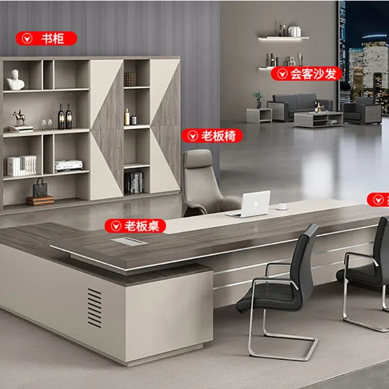 Executive L Shaped Desk Study Table StandingOffice Folding Cute Desk Accessories Escritorios De Ordenador Modern Furniture