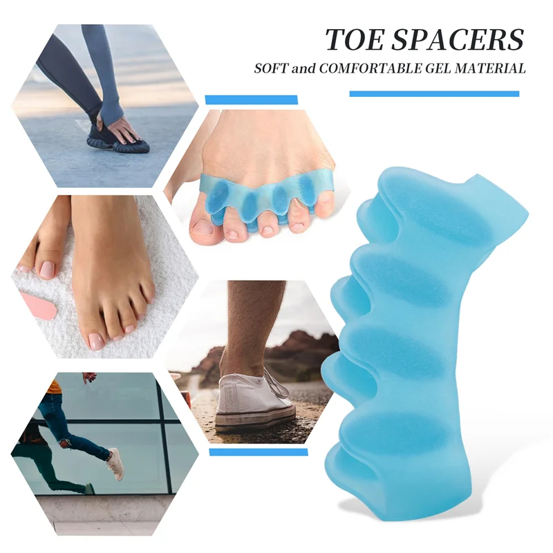 مصحح N18R، فاصل أصابع القدم، واقيات تخفيف الياقوت مادة جديدة من الجل المطرقة لأصابع القدم، فواصل أصابع القدم، نقالات أصابع القدم، لـ