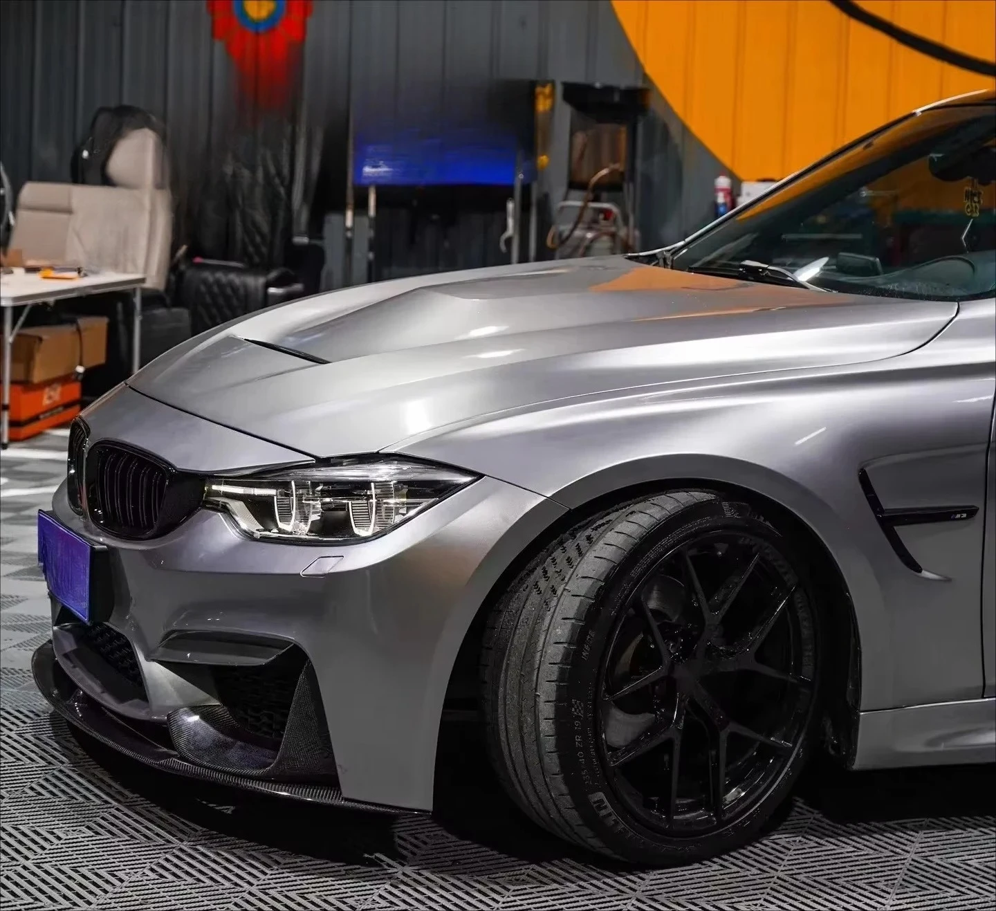 

For 3 Series F30 2012-2018 2014 Universal Car Exterior Accessories M3 Style Front Rear Bumper Side Skirt Body Kits