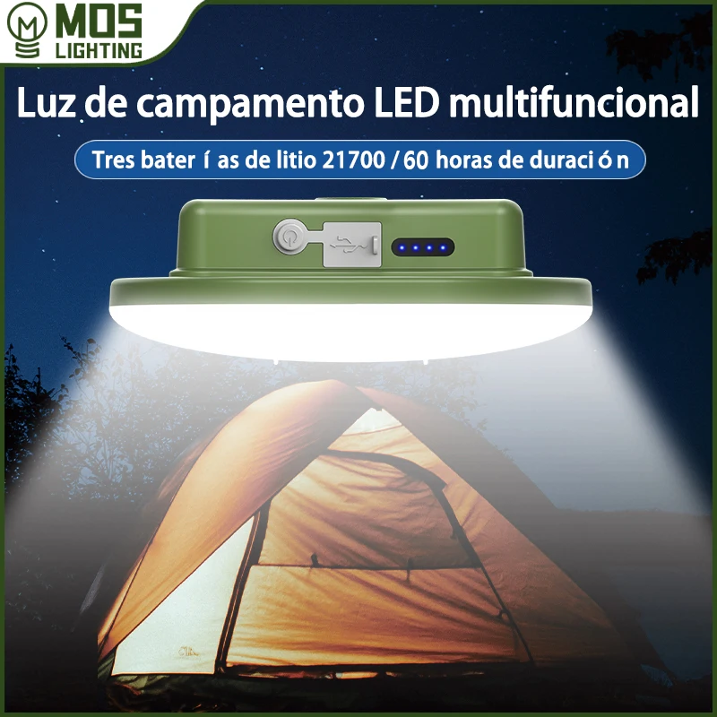 MOSLIGHTING linterna portátil con zoom