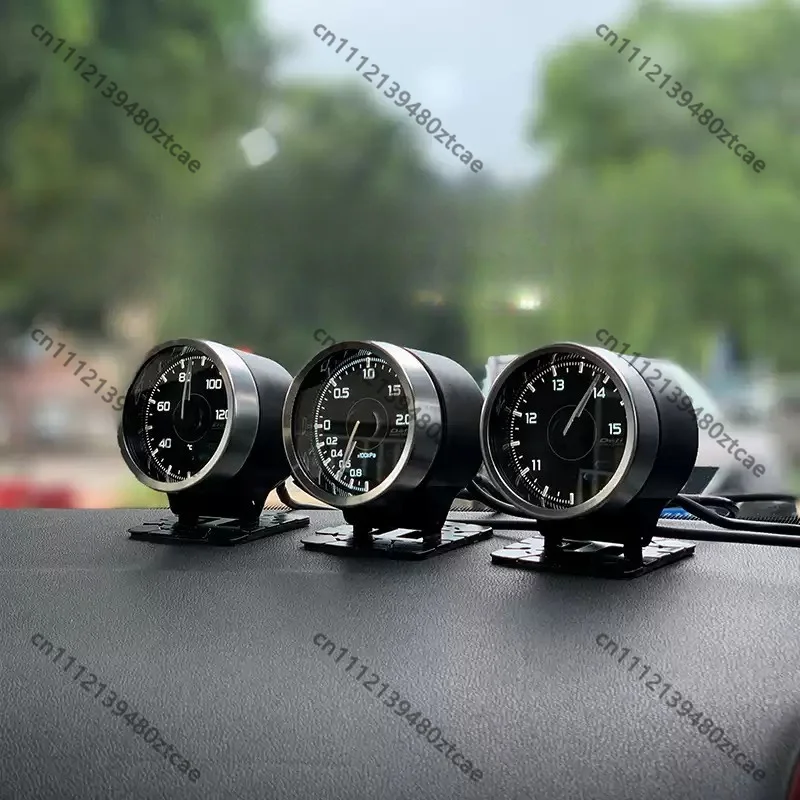 OBD Multi Function Modified Racing Gauge Water Temp RPM Boost Oil Temp Turbo Plug and Play Car Triple Meter