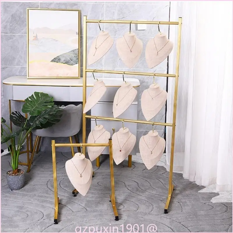 

Multipurpose Jewelry Display Storage Rack With Clothes Hanging Designs Sturdy and Easy to Use Home Accessory Use